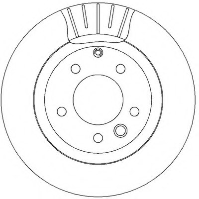 Febi Brake Disc Rear