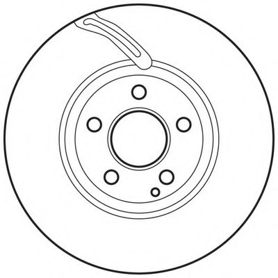 Pagid Brake Disc Front