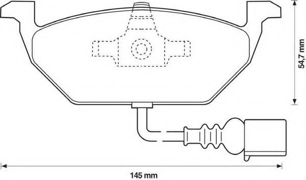 Brembo Brake Pad Front