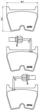 Brembo Brake Pad Front