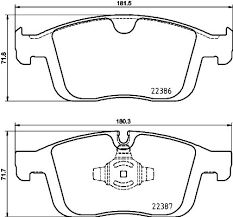 Brembo Brake Pad FR